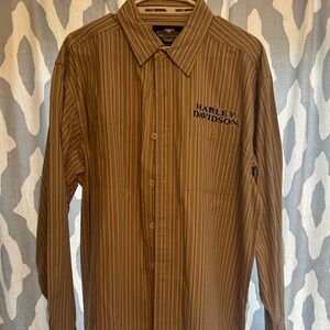 Harley Davidson long sleeve dress shirt